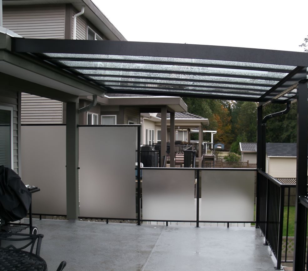 glass privacy panels